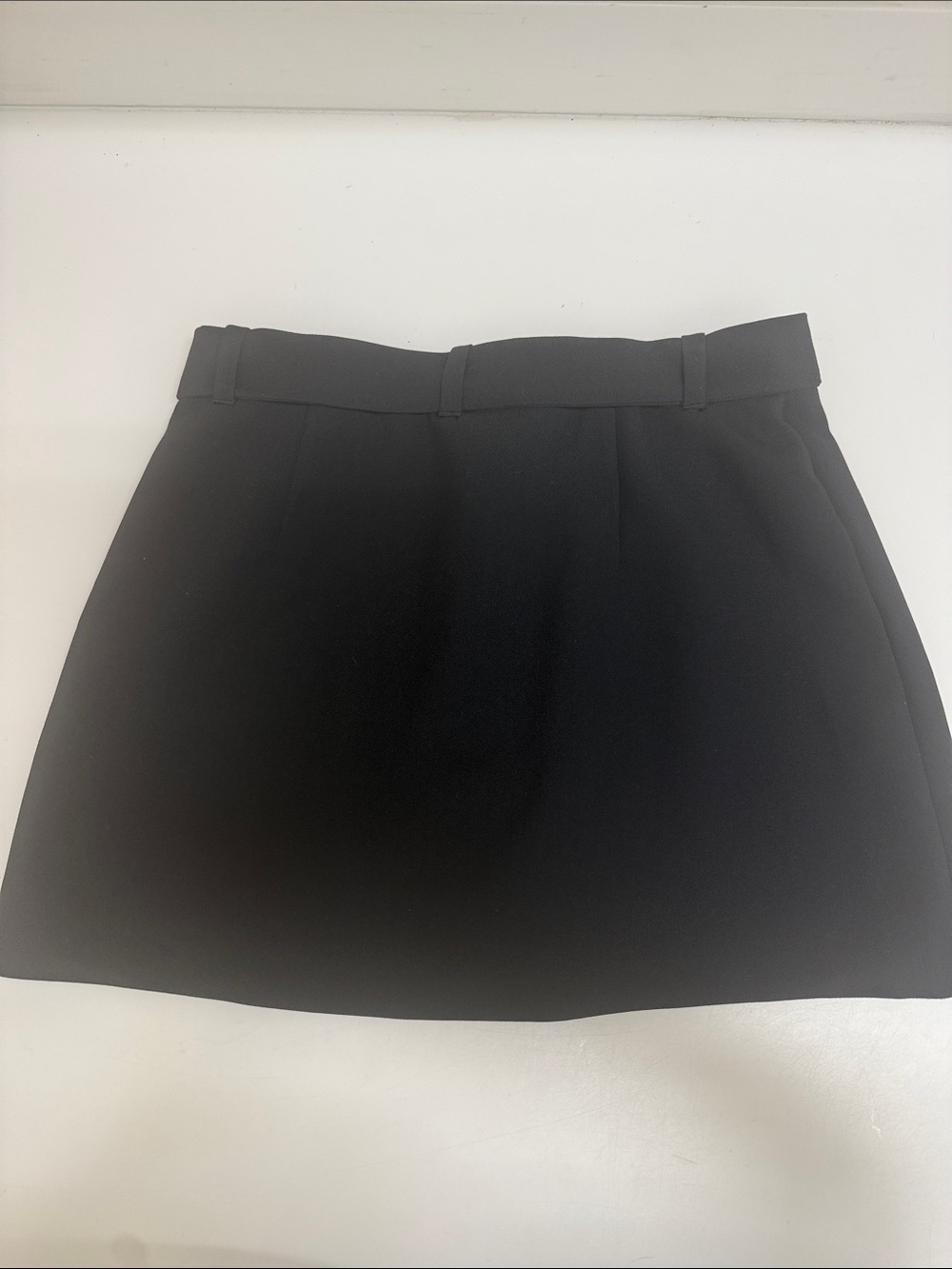 Abercrombie & Fitch Black Belted Mini Skirt - Women's - Picture 3 of 8